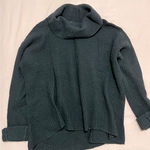 Women’s Free People black turtleneck, size medium